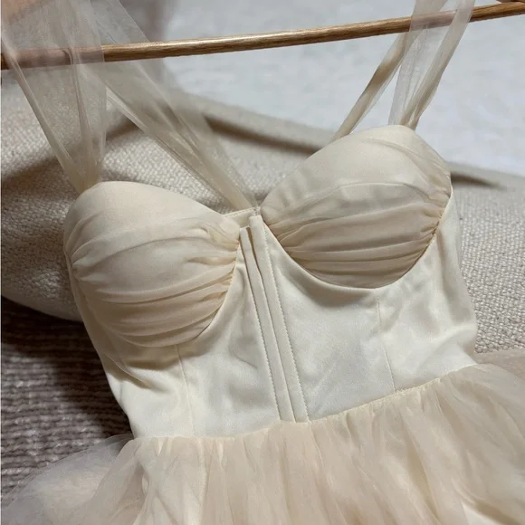 NWT Hello Molly Fairytale World Cream Dress - Picture 3 of 14